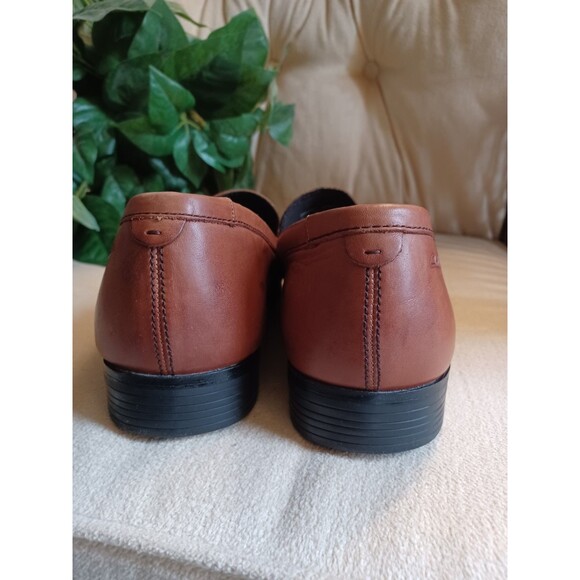 Clarks Plus Mens Sz 13M Penny Loafer Classic Business Casual Comfort